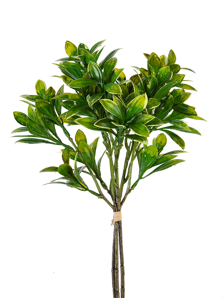 2310424GY | 15" | PRIVET BUNDLE | GREEN/YELLOW - A&B Wholesale Market Inc