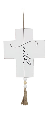 11112 Cross w/Bead Accent - A&B Wholesale Market Inc