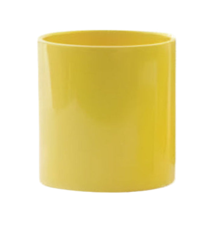 2195YL | 5.5" | Cylinder Planter| Yellow
