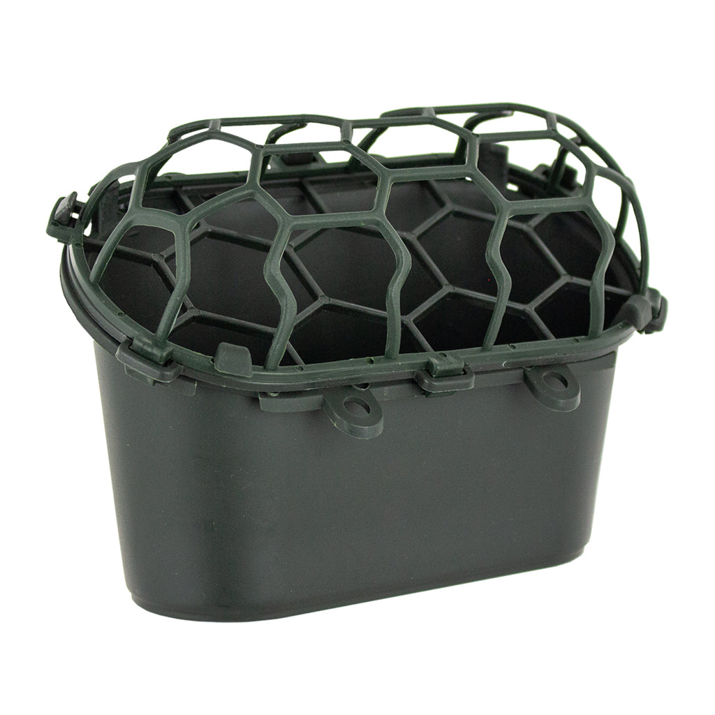 373-12-07 | 6" | Oval Floral Design Cage
