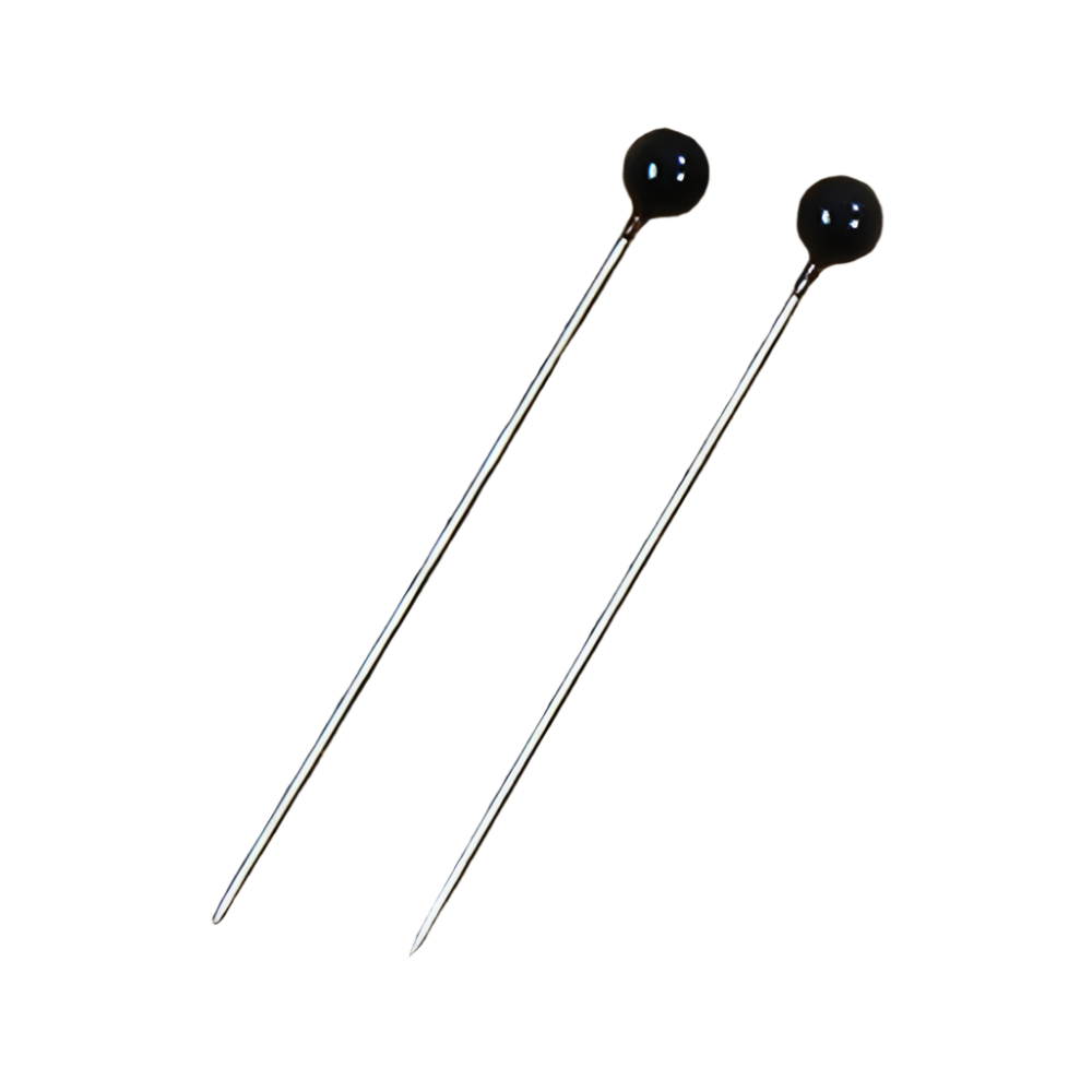 5704-BLACK | 1.5" | Pearl Corsage Pin | 1Grs/Box