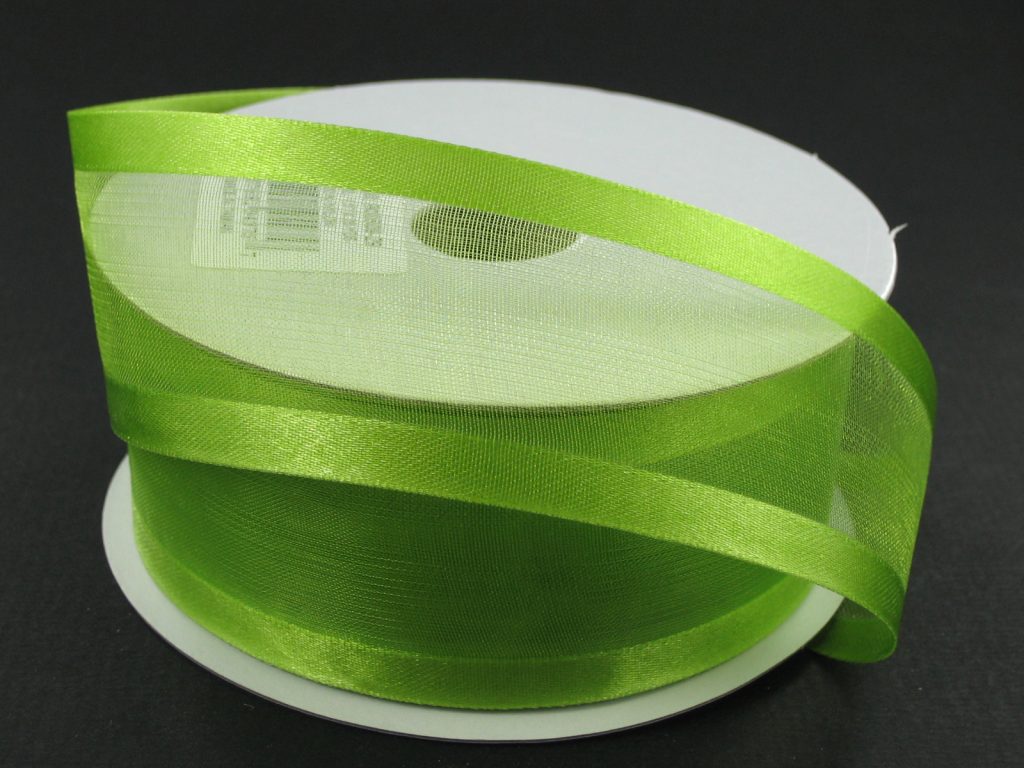 900809-29A | 1.5" | SATIN EDGE SHEER | KIWI | 100YD