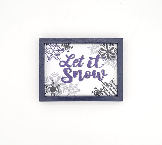 C22307 | Snow/Winter Block | 2 Assorted