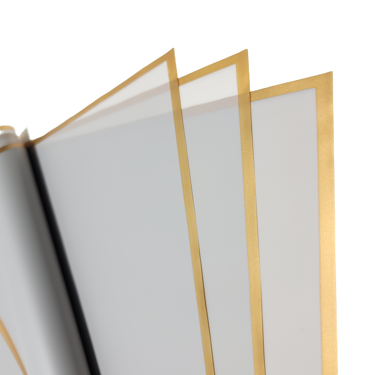 FS-58x58-013G | Matte Floral Sheets w/Gold Edge | Grey | 50sheets/pkg