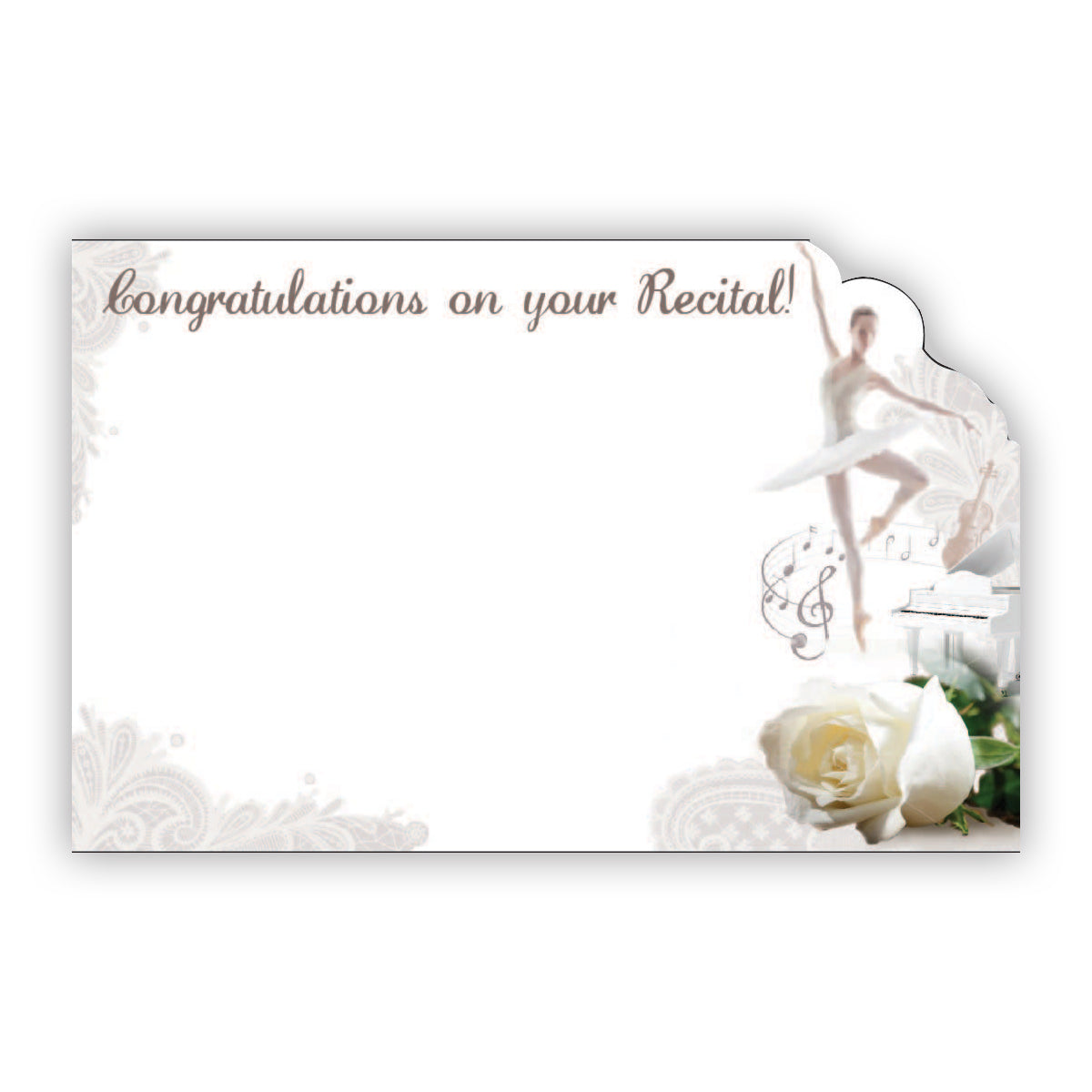 SP0448 | CONGRATULATIONS | "Congratulations on your Recital!" | 50Cards/Pkg