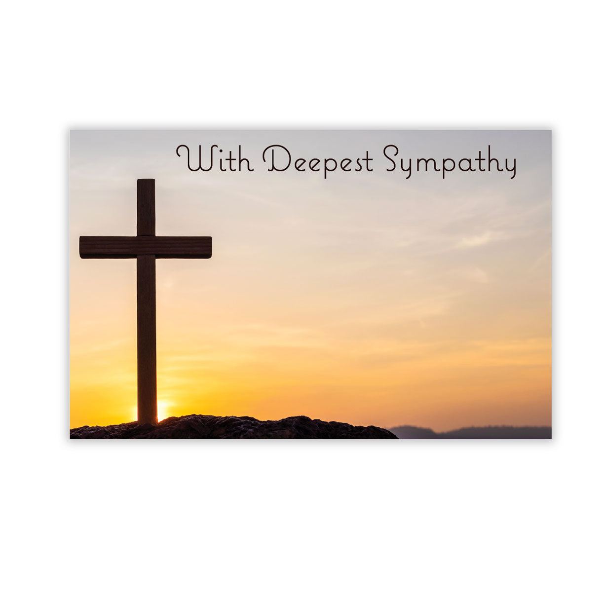 SP0648 | SYMPATHY | "With deepest sympathy" | 50Cards/Pkg