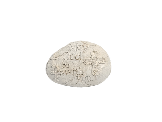 T22126 | RESIN GOD BLESS/WITH YOU | 2 ASST