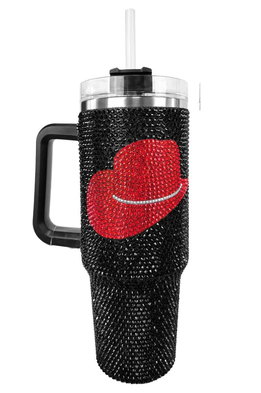 T642083 | Western Style Bling Tumbler | 2 Assorted