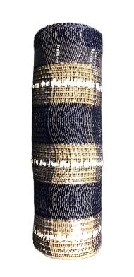 XB103810-27 | 10" | Snowball Plaid Mesh | 10yds - A&B Wholesale Market Inc
