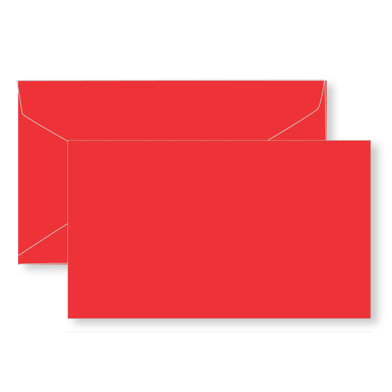 EN6307 | #63 | RED | MEDIUM ENVELOPE | 500Ct/Box - A&B Wholesale Market Inc