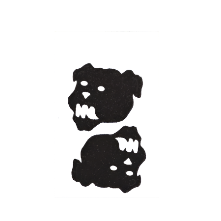 180641 Bulldog Large Black - A&B Wholesale Market Inc