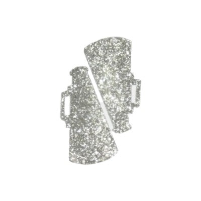 180809 | Megaphone Large | Silver | 2Pcs/Sheet