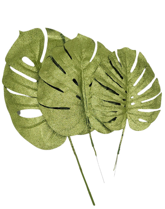 XS206783 | 13-17"L | GLITTERED PALM BUNDLE