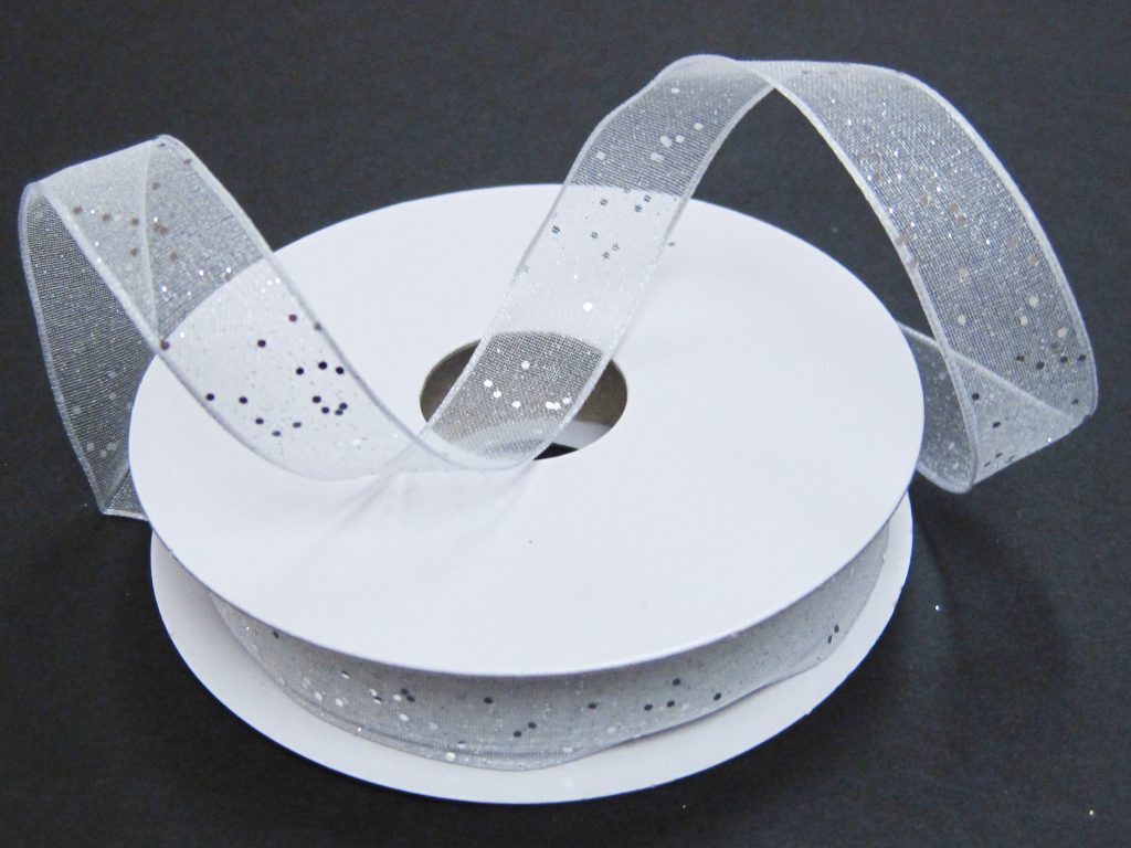 981603-42 Sparkle Sheer White/Silver - A&B Wholesale Market Inc