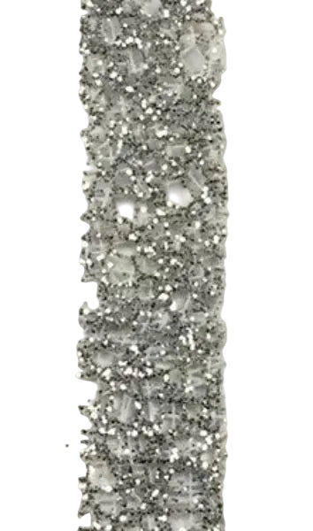 Q631403-16 Glitter Web Silver - A&B Wholesale Market Inc