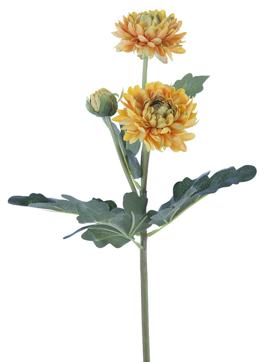 2225037YO 20" CHRYSANTHEMUM SPRAY X3