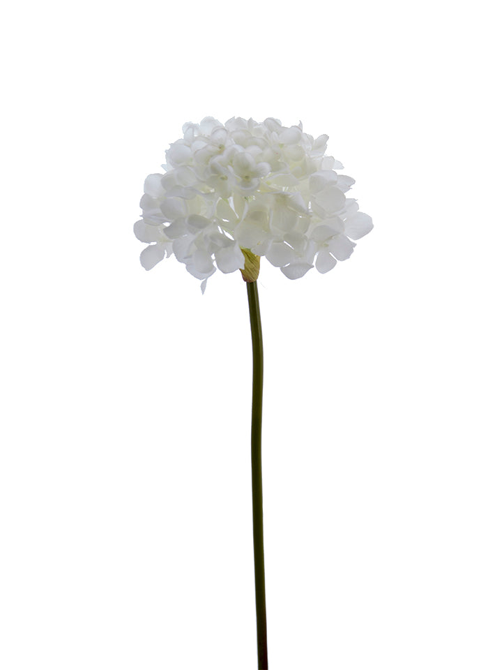 2255120WC | 21" | GARDEN HYDRANGEA | WHITE/CREAM