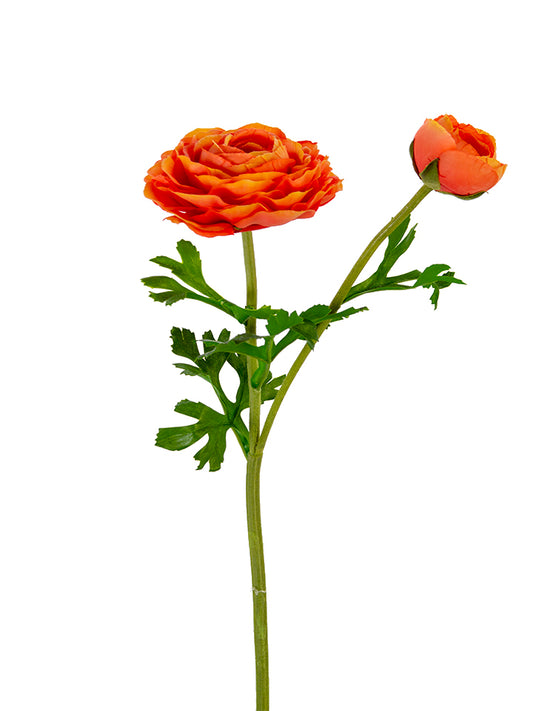 2280019OR | 22" | REAL TOUCH RANUNCULUS | ORANGE