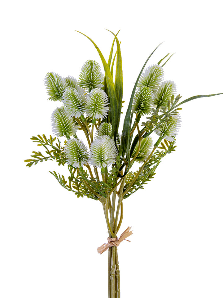 2150116WH | 13" | THISTLE BUNDLE | WHITE