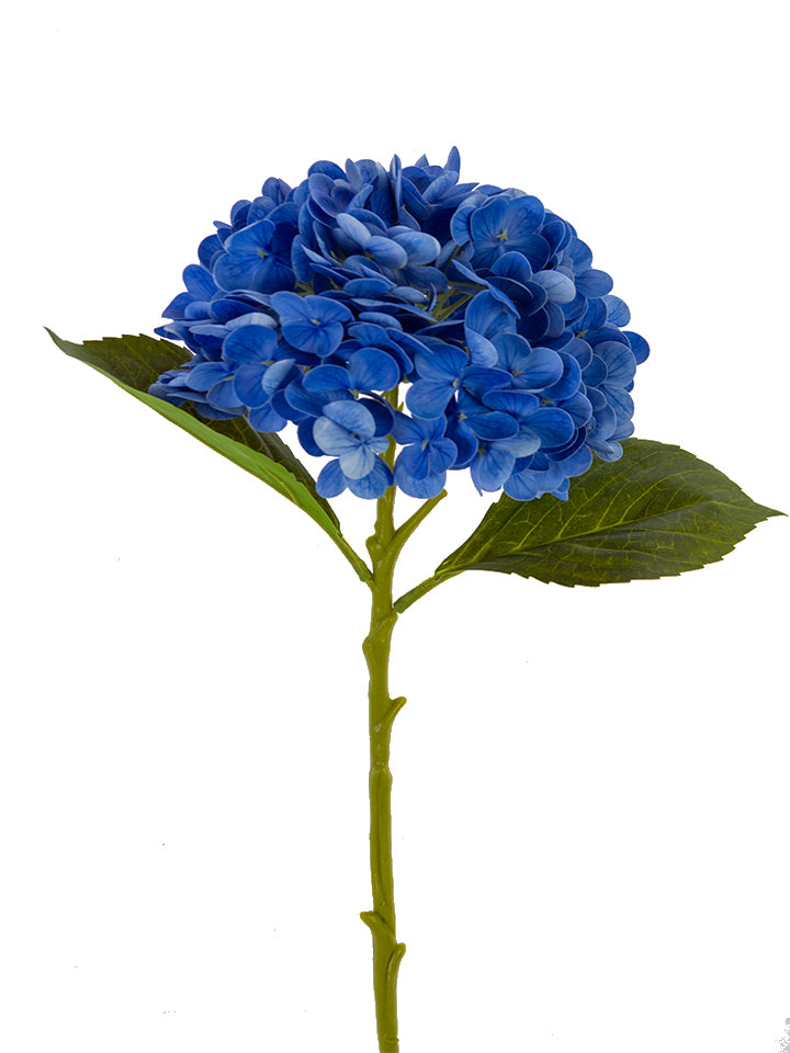 2255144DB | 19" | REAL TOUCH HYDRANGEA | DARK BLUE