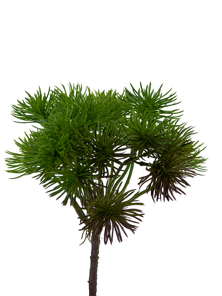 2320152GR | 11" | SPIKY ALLUIM BUSH | GREEN