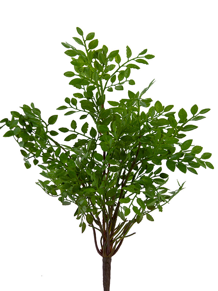 2320153GR | 19" | SPRING LEAF BUSH | GREEN - A&B Wholesale Market Inc