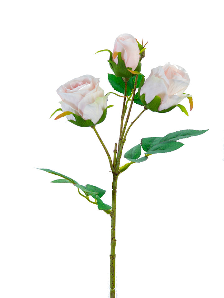 2220090LP | 18" | ROSE SPRAY 2F1B | LIGHT PINK