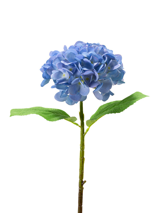 2255132BL | 19" | REAL TOUCH HYDRANGEA SPRAY | BLUE