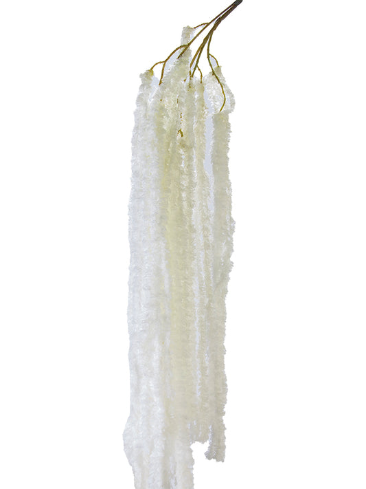 2150171WH | 47" | HANGING AMARANTHUS | WHITE