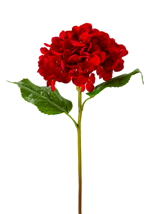 2255155RD | 22" | UV PROTECTED HYDRANGEA | RED