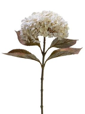 2752060CR | 27" | HYDRANGEA SPRAY | CREAM
