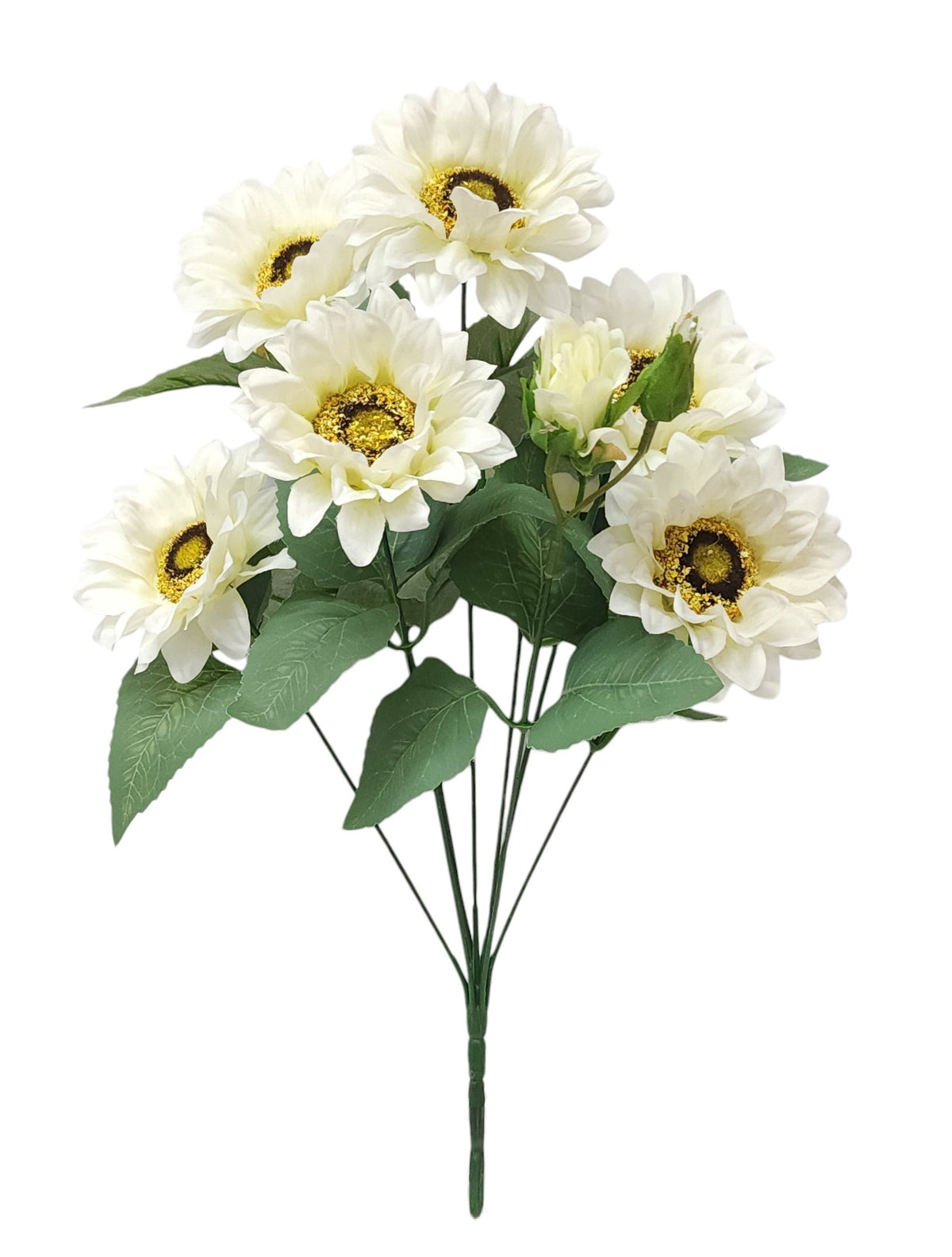 10902 | SUNFLOWER BUSH X9 | CREAM