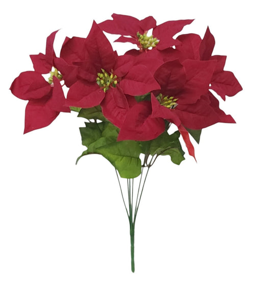 11003 | RAMO POINSETTIA BUSH X6 | RED