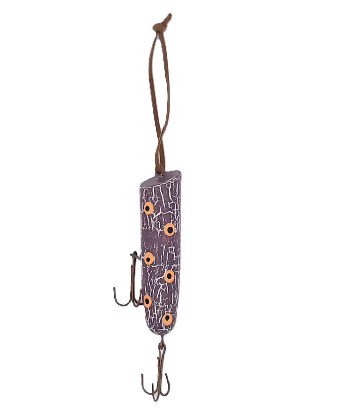 11170 | WOODEN FISH LURE HANGING ORNAMENT | 4 ASSORTED