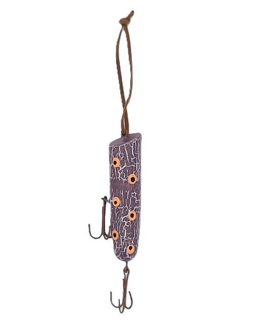 11170 | WOODEN FISH LURE HANGING ORNAMENT | 4 ASSORTED