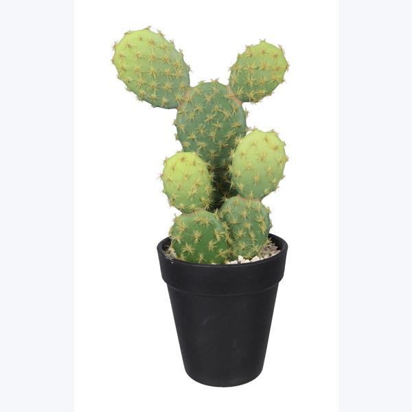 12044 | Artificial Cactus In Plastic Pot