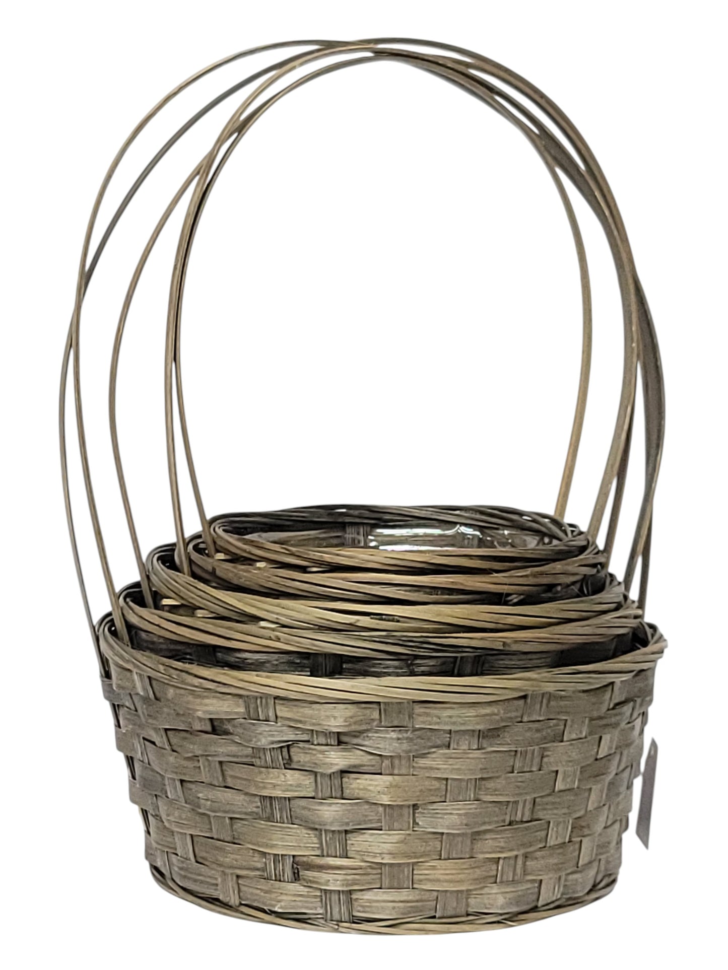 121083 | Bamboo Matte Brown w/ Handle | 5Pcs/Set