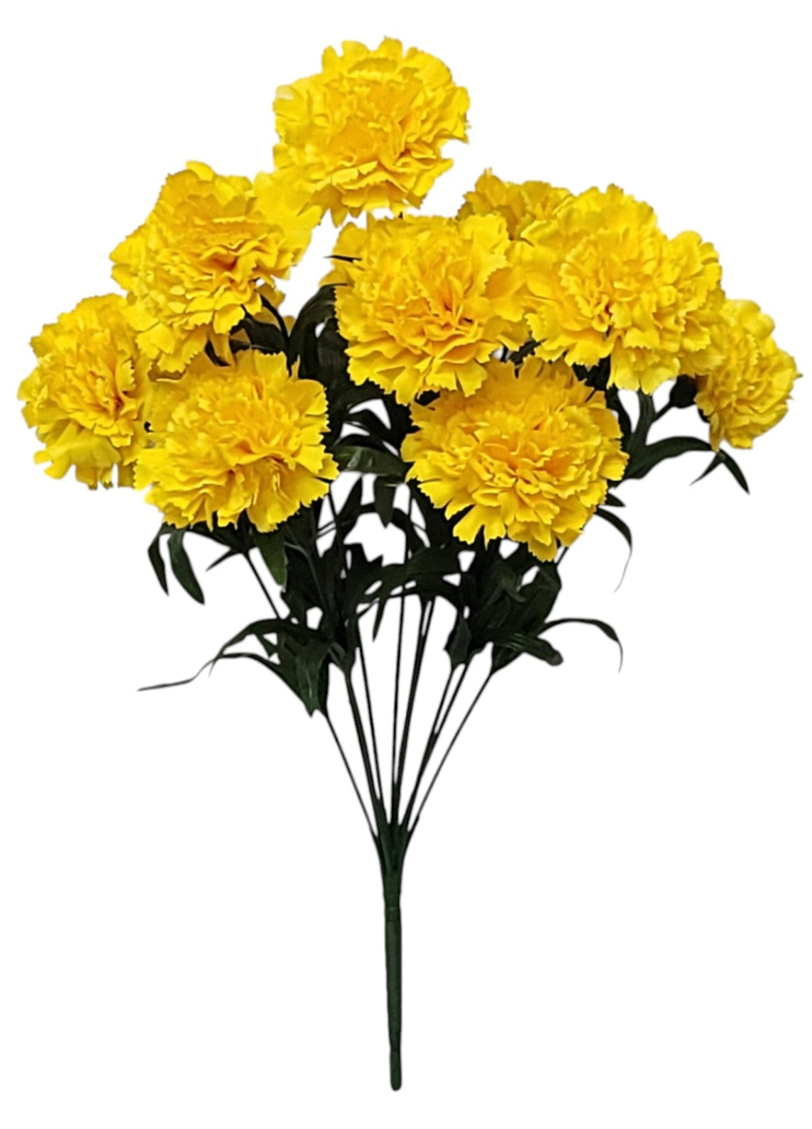 12865 | CARNATION BUSH X12 | YELLOW