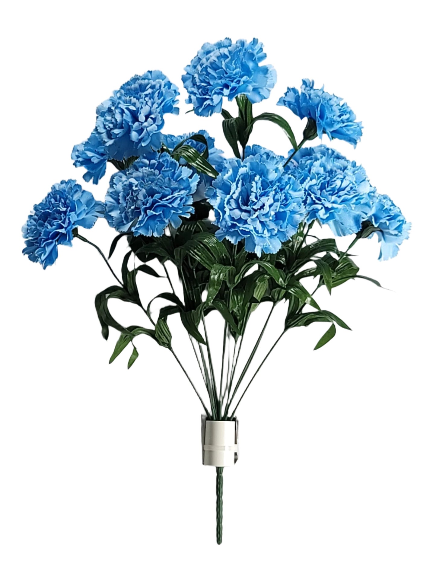 12867 | Carnation Bush x12 | LT.BLUE