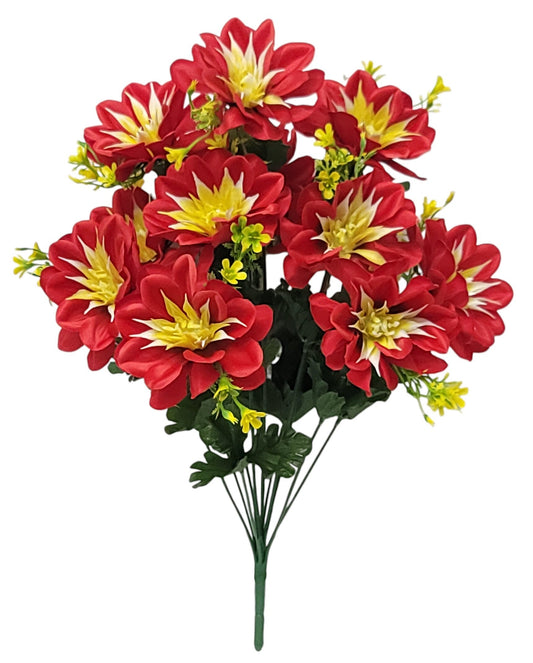 12895 | POPPY BUSH X12 | RED