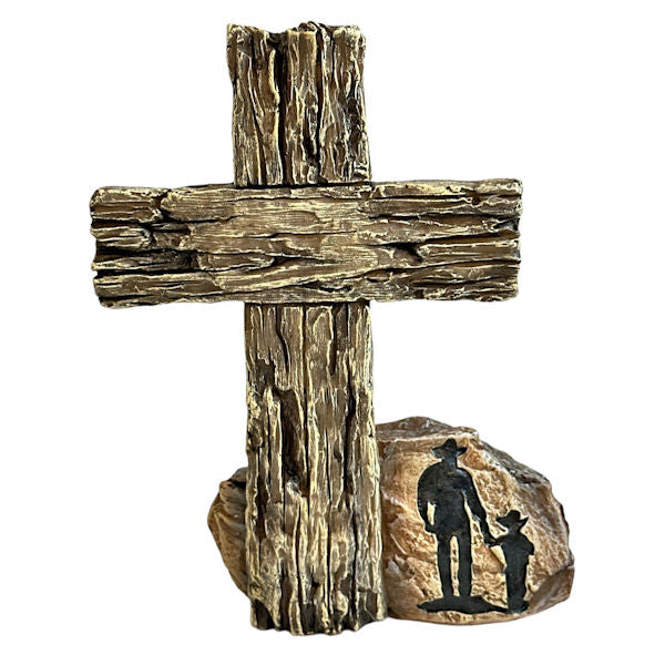 14034 | CROSS COWBOY & KID