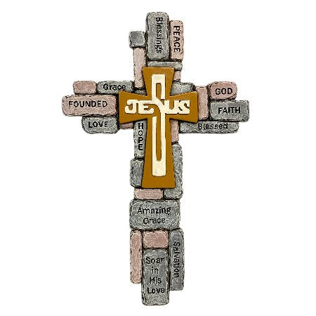 14612 | 12" | CROSS JESUS LAYERED