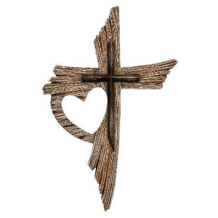 14614 | CROSS SIDE HEART LAYERED