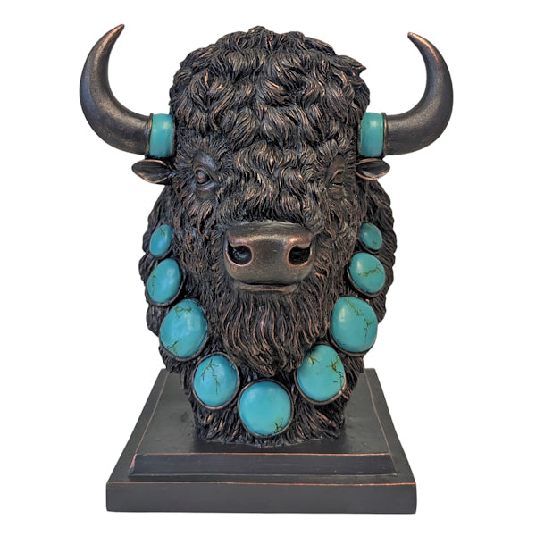 15736 | BUFFALO BUST | TURQUOISE