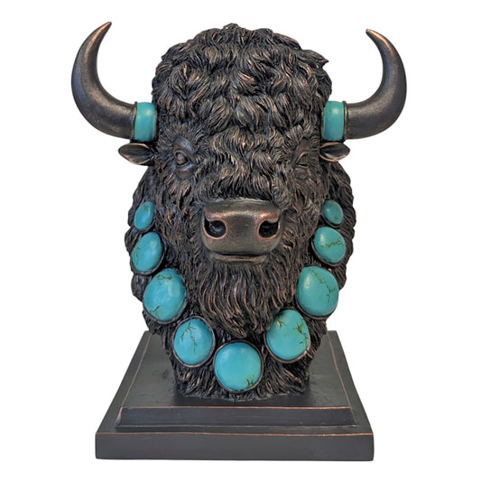 15736 | BUFFALO BUST | TURQUOISE