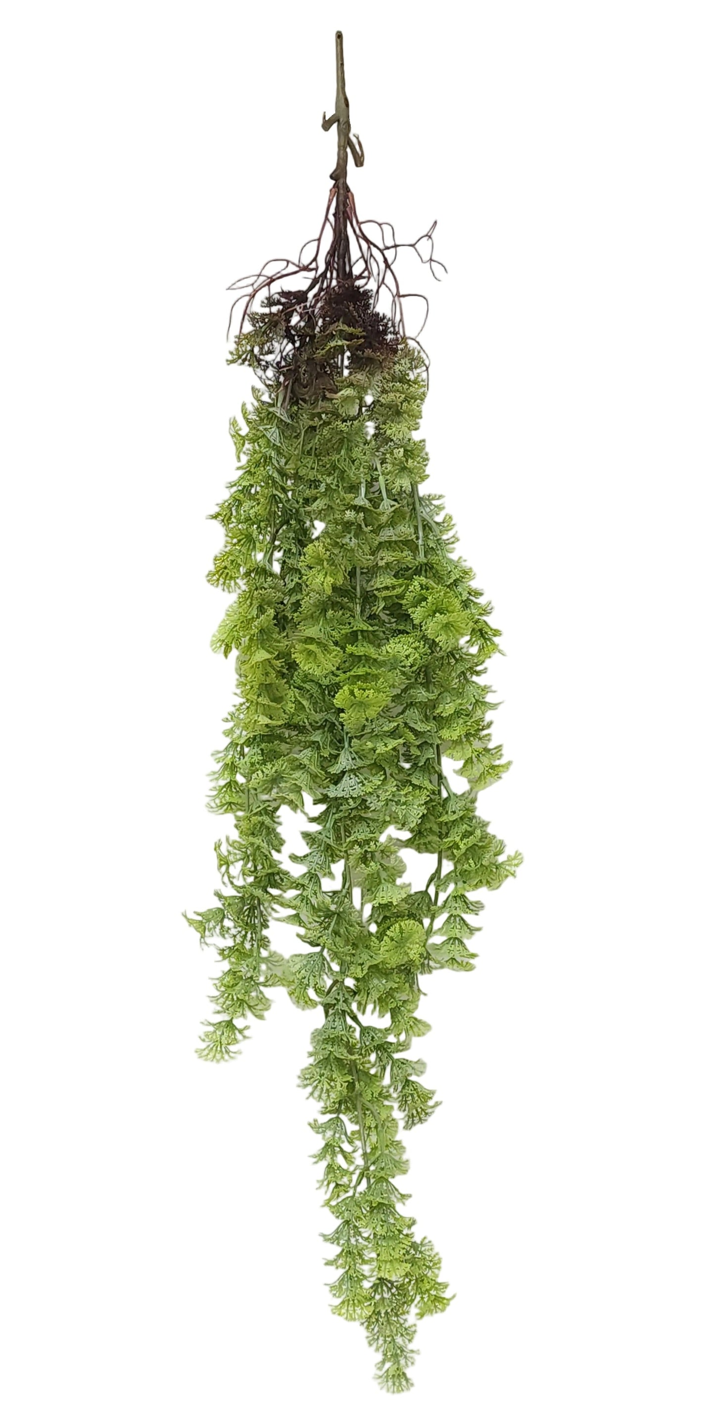 15842 | LG GRASS HANGING BUSH | LT. GREEN