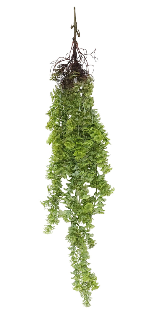 15842 | LG GRASS HANGING BUSH | LT. GREEN