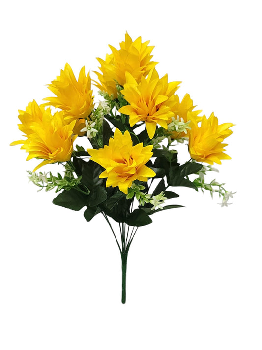 16822 | Pineapple Bush x10 | Yellow - A&B Wholesale Market Inc