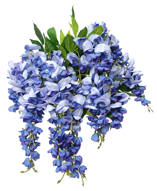 19244 | Wisteria Bush x13 | Blue - A&B Wholesale Market Inc