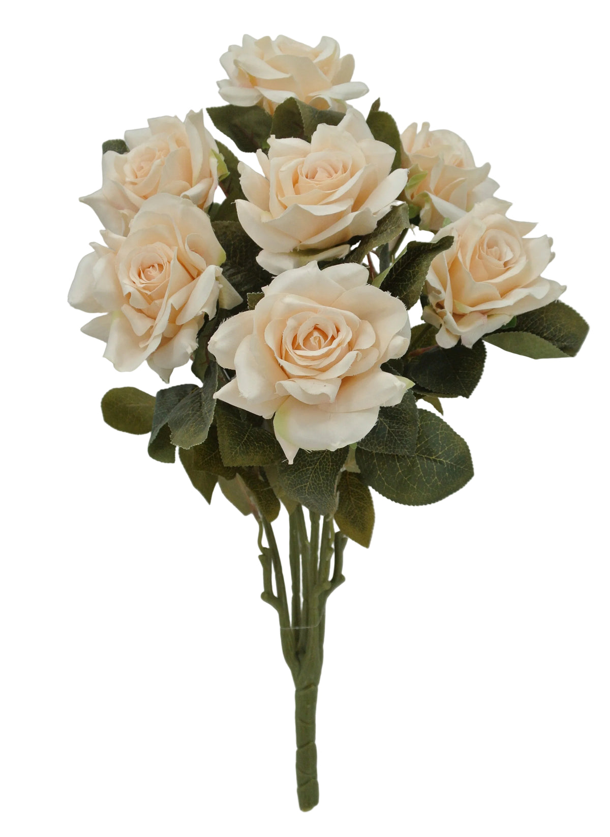 20135-CR | 23" | ROSE BUSH X7 | CREAM